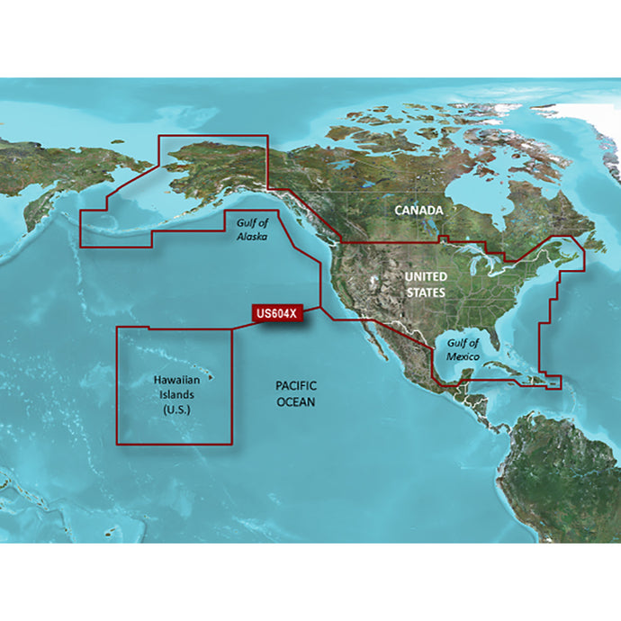 Garmin BlueChart g3 HD - HXUS604x - US All  Canadian West - microSD/SD [010-C1018-20]