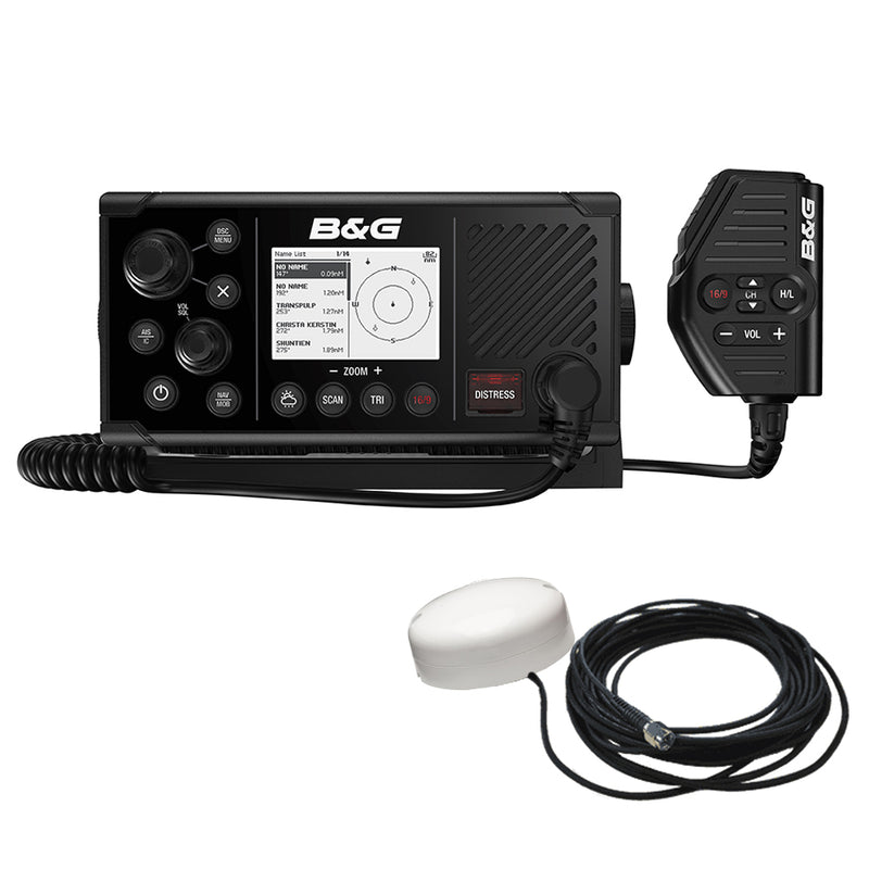 Load image into Gallery viewer, BG V60-B VHF Marine Radio w/DSC, AIS (Receive  Transmit)  GPS-500 GPS Antenna [000-14819-001]
