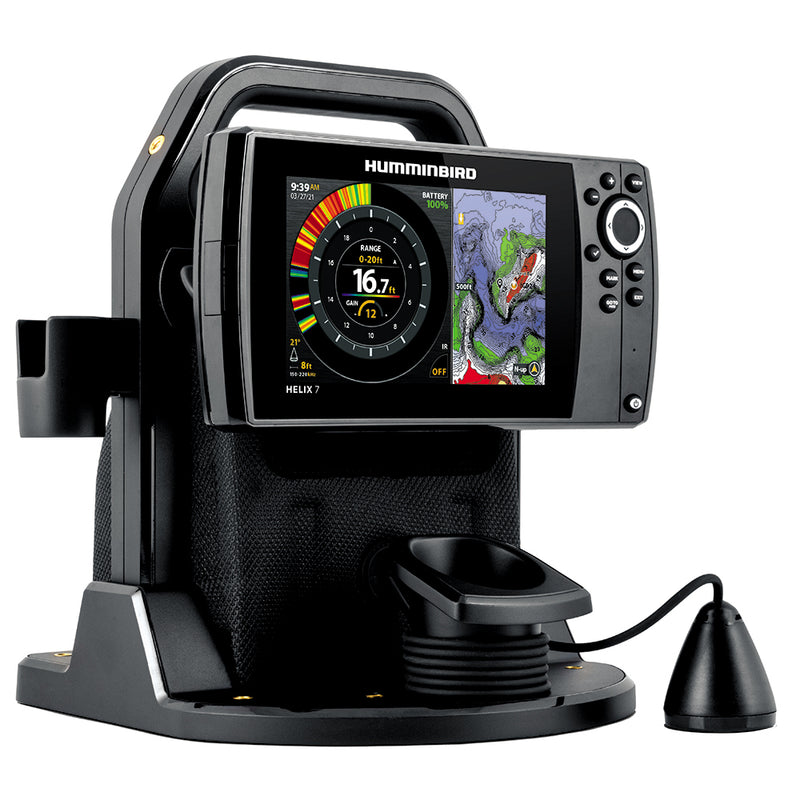 Load image into Gallery viewer, Humminbird ICE HELIX 7 CHIRP GPS G4 - Sonar/GPS Combo [411750-1]
