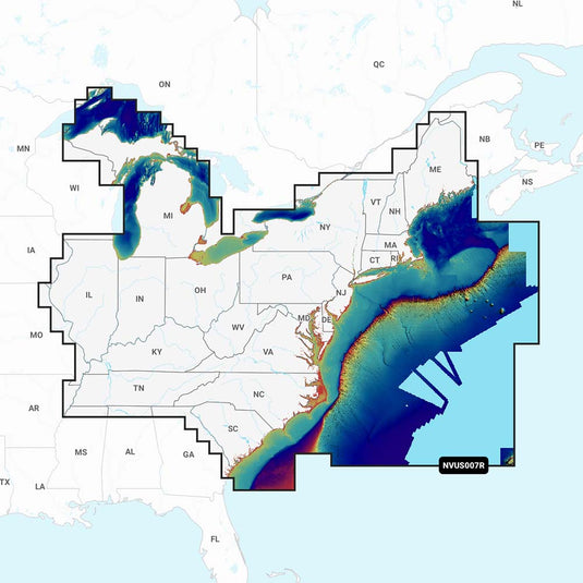 Garmin Navionics Vision+ NVUS007R U.S. East [010-C1291-00]